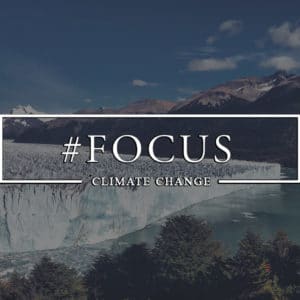 Featured Image with Focus Climate Change Logo